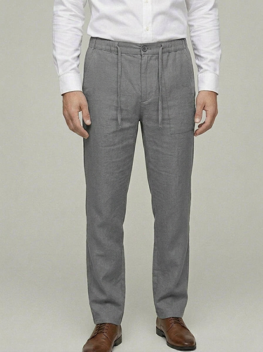 Linen Casual Trousers Men