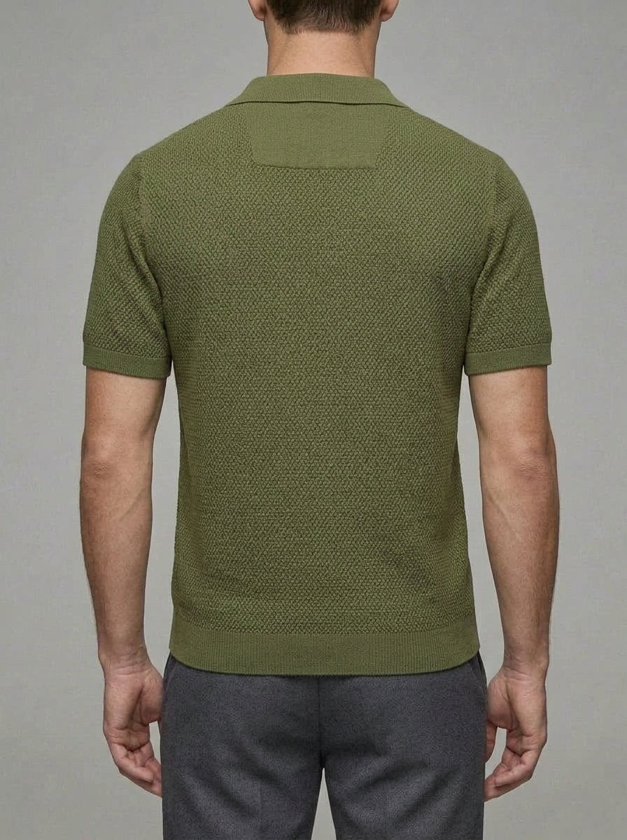 Noah Textured Polo Shirt Men