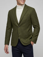 Oliver Wool Casual Blazer Men Notched Lapel
