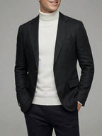 Linen Summer Blazer Men Tailored