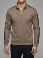Wool Quarter Zip Sweater Men