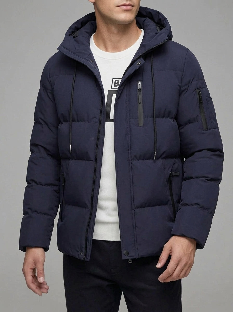 Mens Waterproof Wool Parka – Hooded