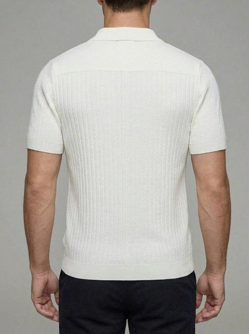 Cotton Polo Shirt Men Casual Short Sleeve