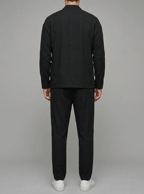 Callum Men's Two Piece Casual Jacket Trousers Set