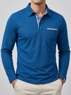 Long Sleeve Polo Men's Classic Fit