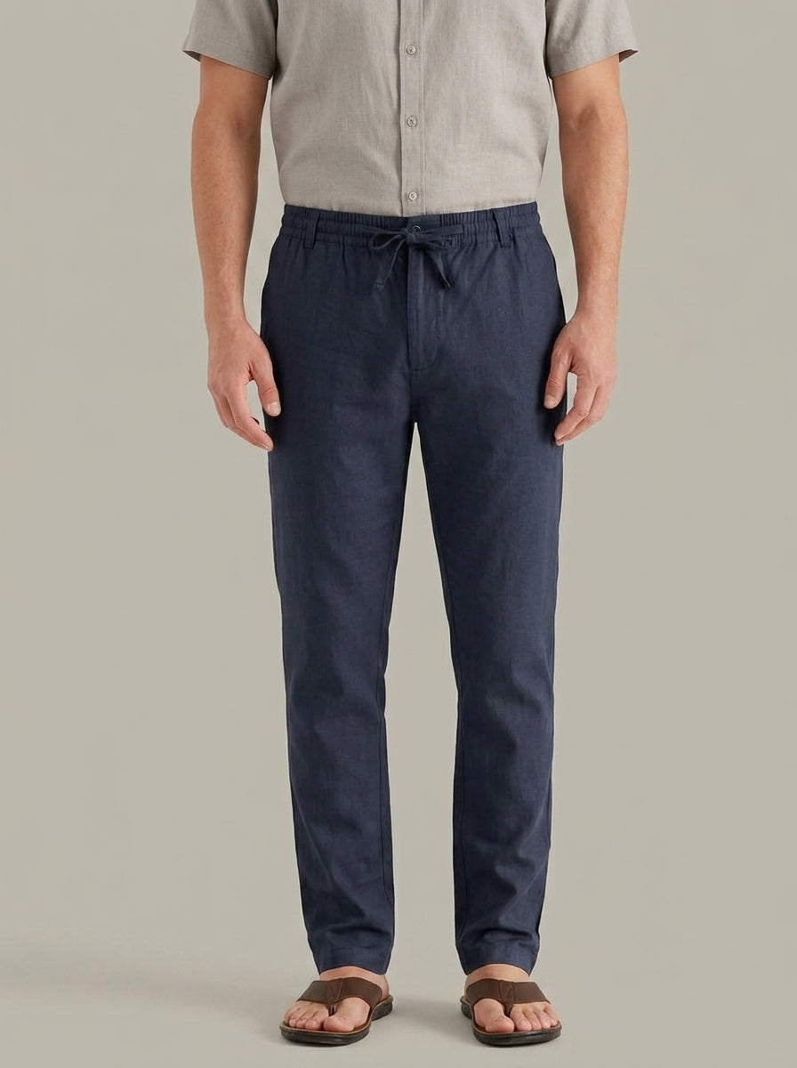 Linen Trousers Men Summer