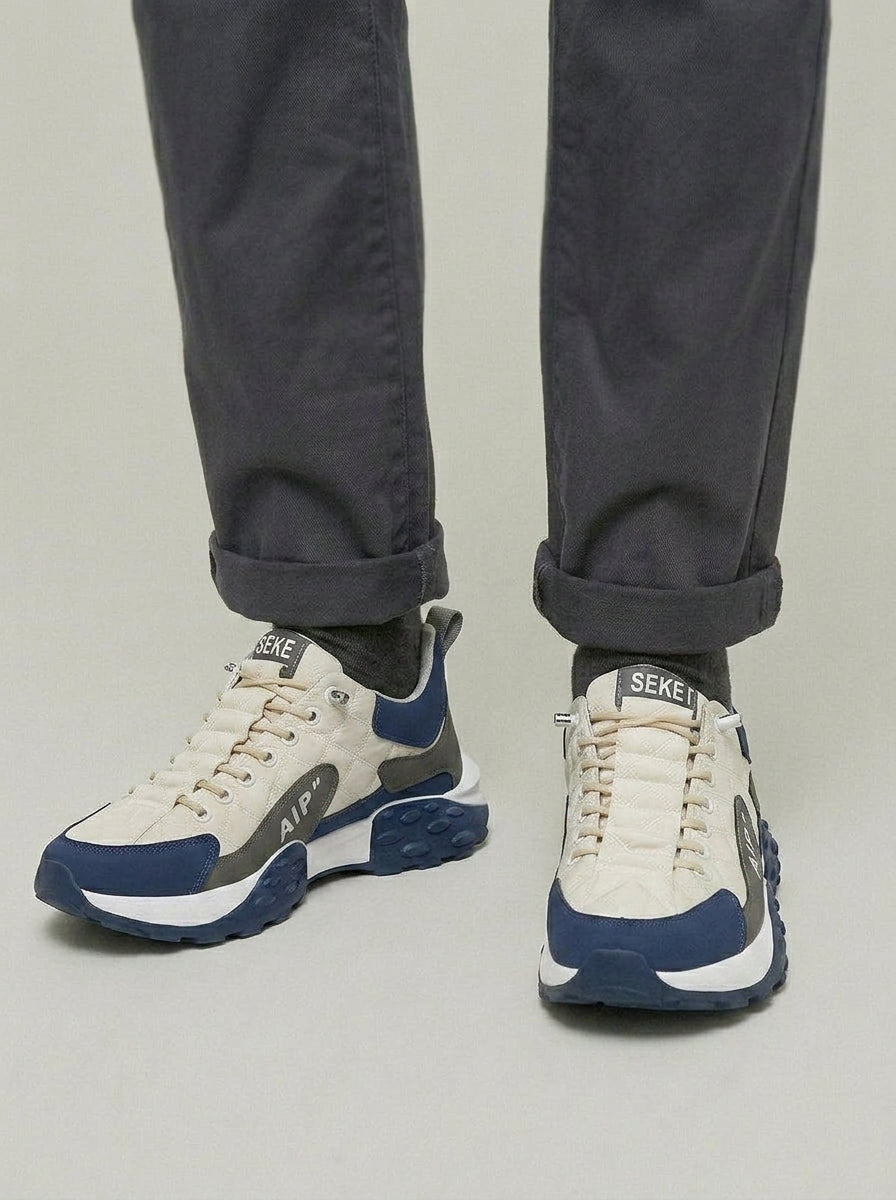 Orthopedic Sneaker Men Leather Comfort