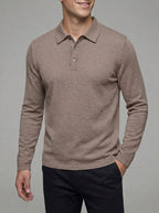 Wool Polo Sweater Men