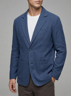Casual Linen Jacket Men's – Beige
