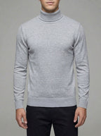Wool Blend Roll Neck Jumper Men