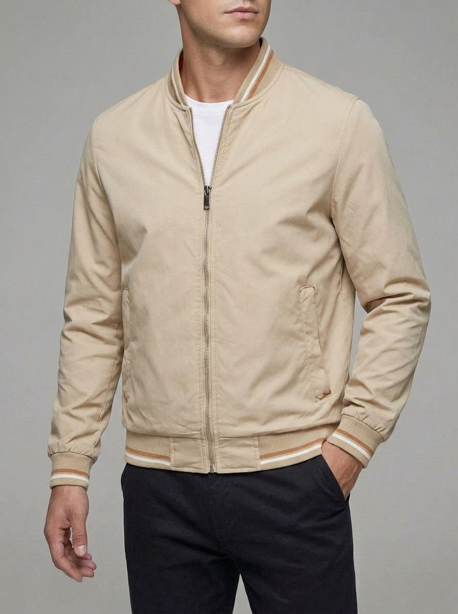 Wool Bomber Jacket Men – Casual