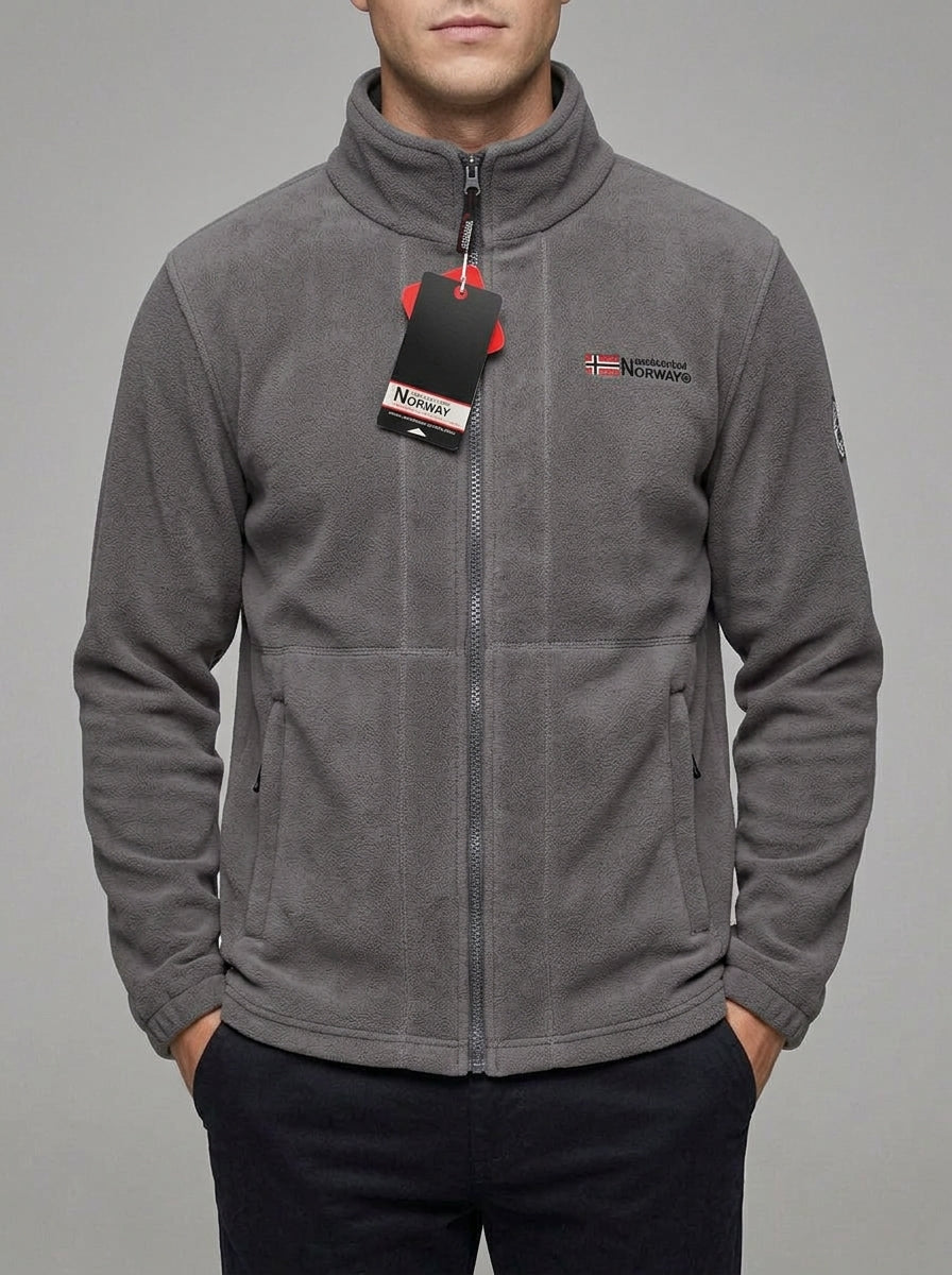 Belessia Fleece Jacket Men Winter