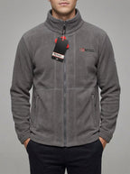 Belessia Fleece Jacket Men Winter