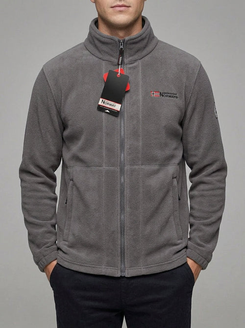 Belessia Fleece Jacket Men Winter