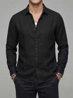 Linen Casual Shirt Men – Summer Essential