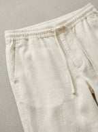 Linen Wide Leg Trousers Men