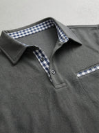 Long Sleeve Polo Men's Classic Fit