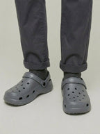 Wool Clogs Men Casual