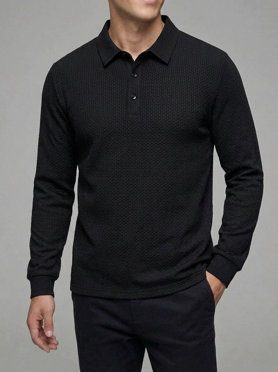 Wool Polo Shirt Men
