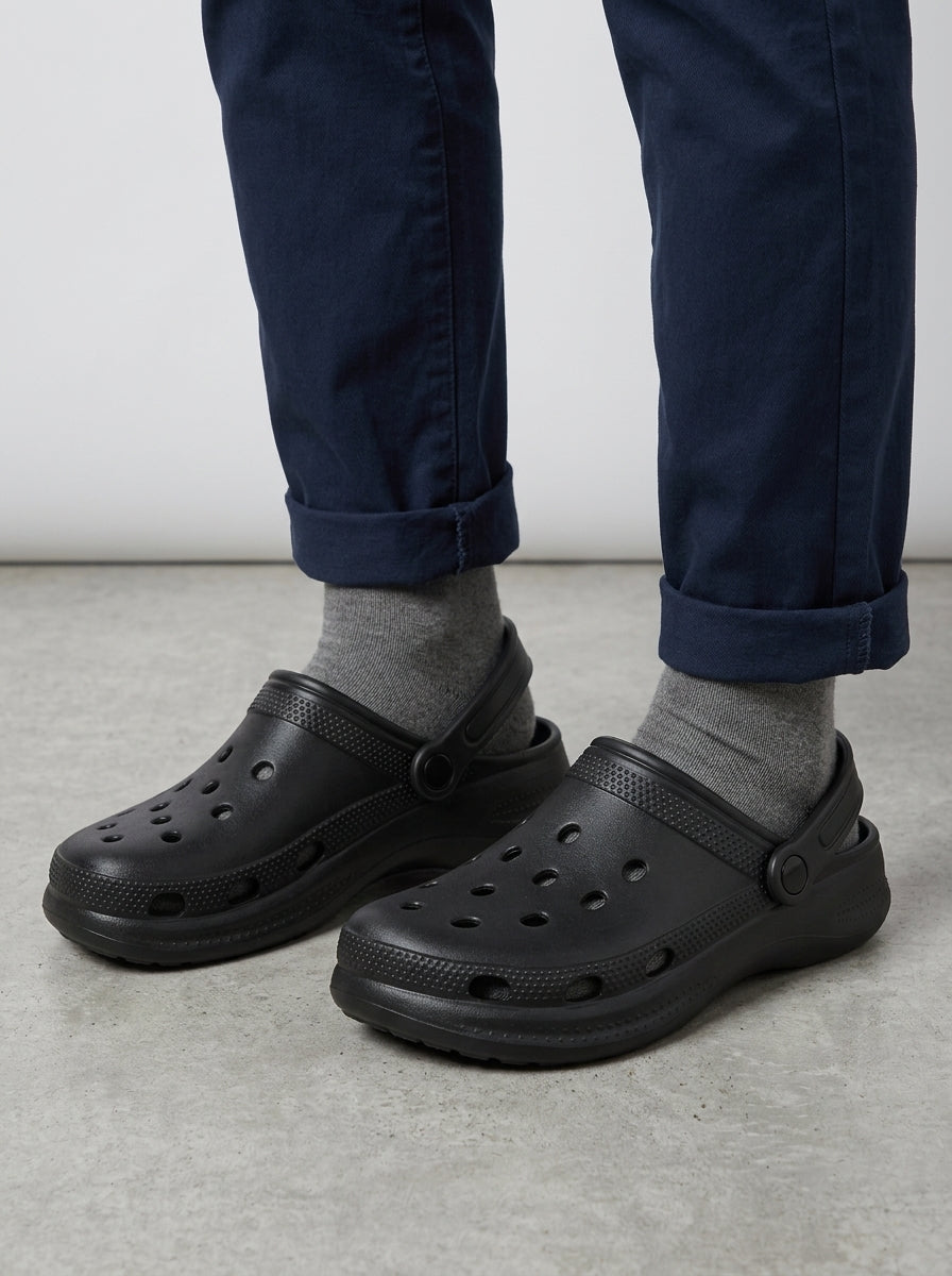 Wool Clogs Men Casual