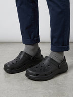 Wool Clogs Men Casual