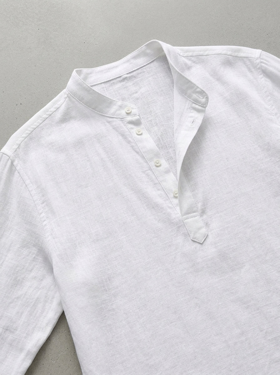 Linen Long Sleeve Shirt Men – Summer
