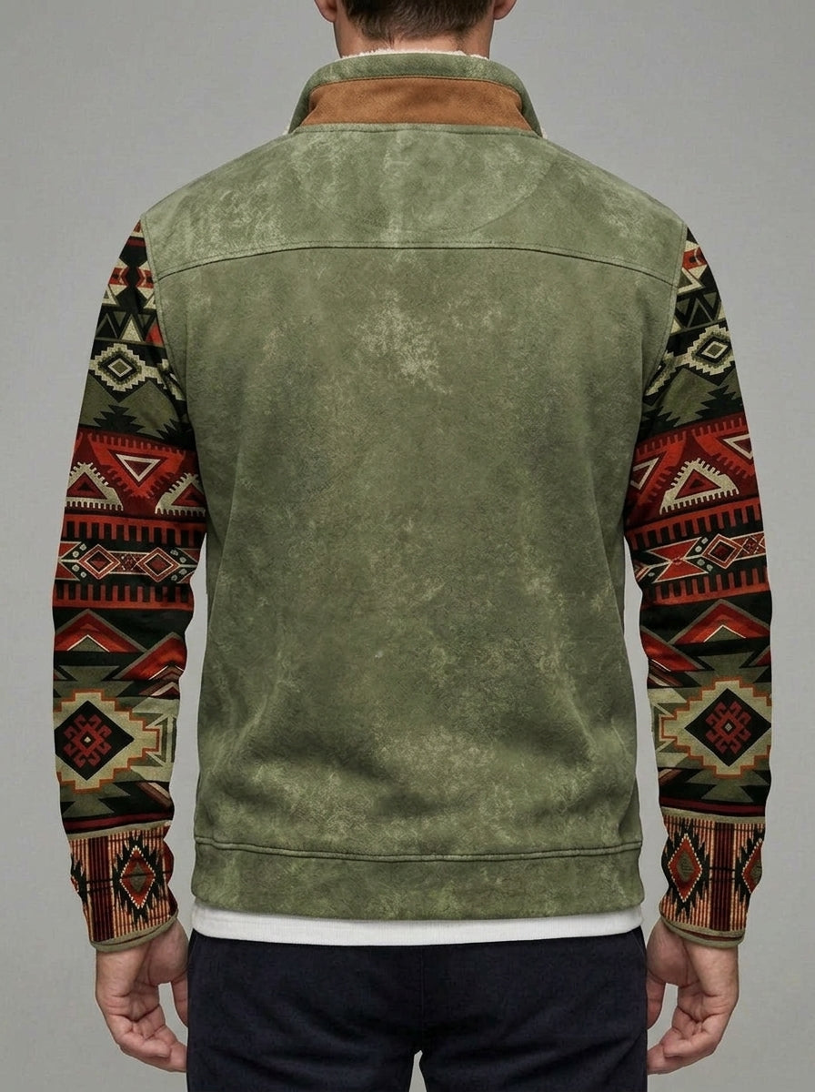 Belessia Knit Zip-Up Sweater Men
