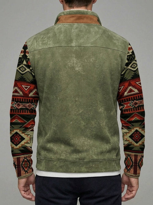 Belessia Knit Zip-Up Sweater Men