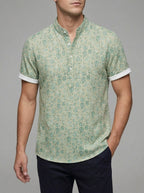 Wool Casual Shirt Men