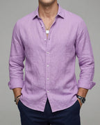 Linen Casual Shirt Men – Summer Essential