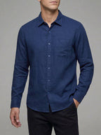 Linen Button Shirt Men – Summer Classic