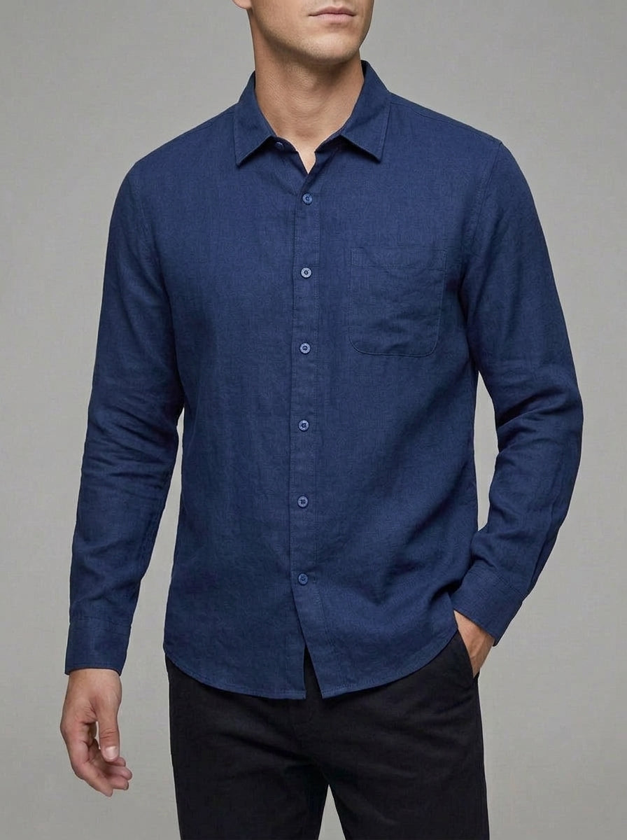 Linen Button Shirt Men – Summer Classic