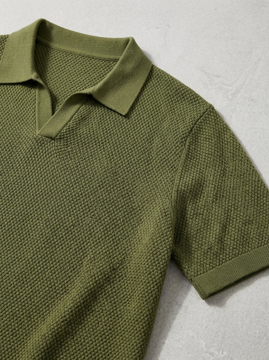 Noah Textured Polo Shirt Men
