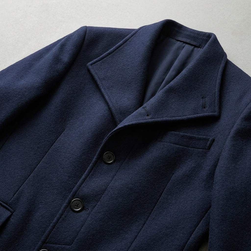 Trench Coat Mens – Belessia Wool Overcoat