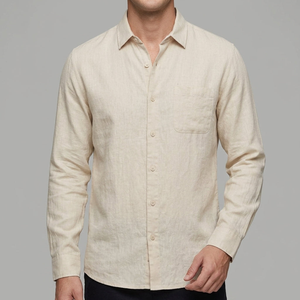 Linen Button Shirt Men – Summer Classic