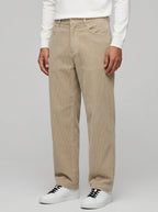 Corduroy Trousers Men Straight Leg