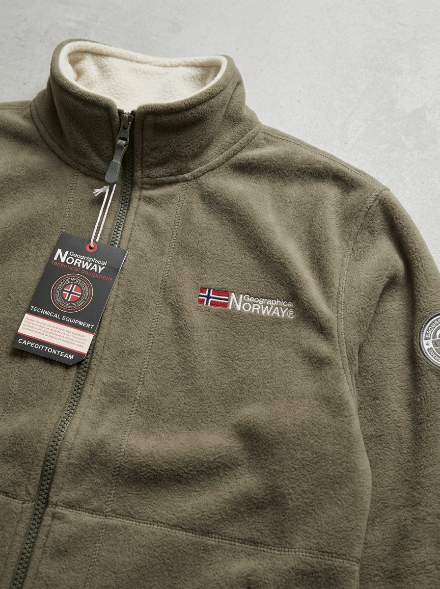 Belessia Fleece Jacket Men Winter