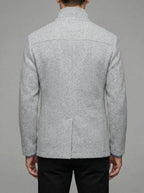 Wool Jacket Men's Tailored Fit Smart Casual