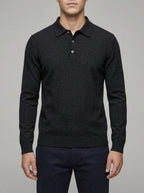 Wool Polo Sweater Men
