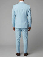 Wool Slim-Fit 3-Piece Suit Men