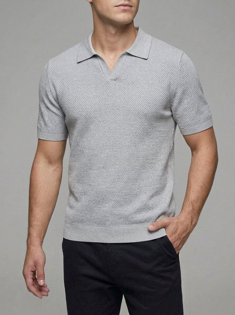 Noah Textured Polo Shirt Men