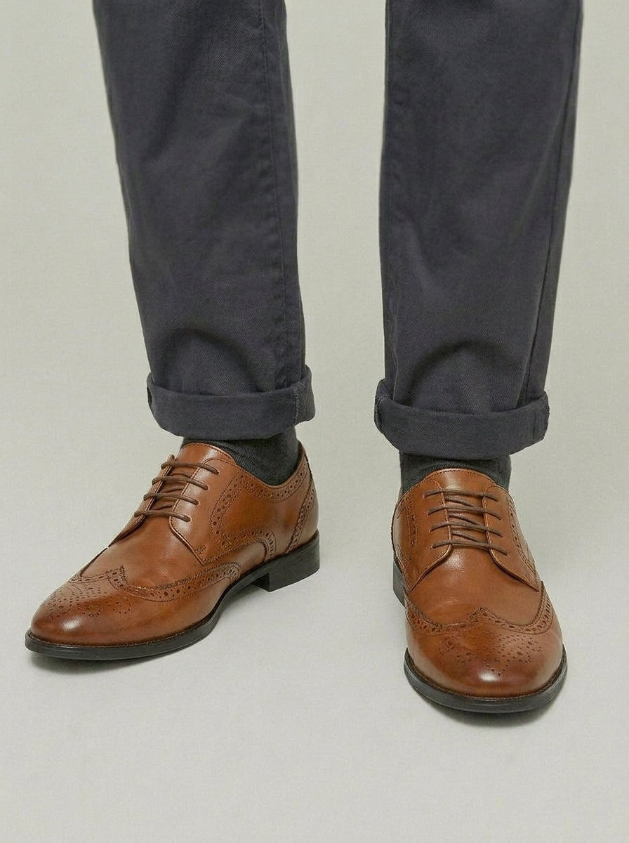 Leather Dress Shoes Men
