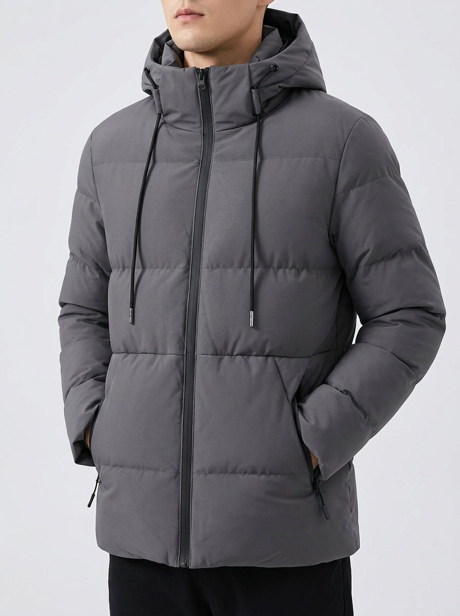 Mens Waterproof Wool Parka – Hooded