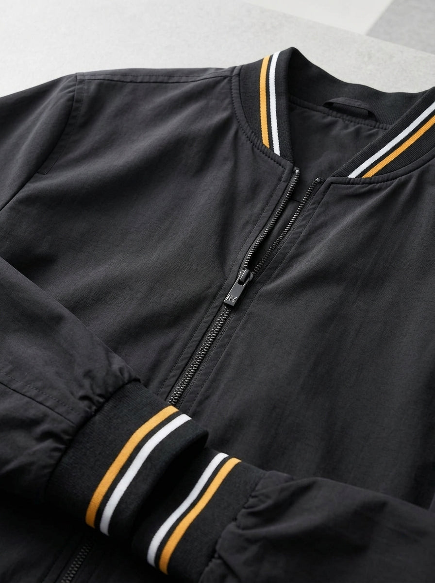 Wool Bomber Jacket Men – Casual