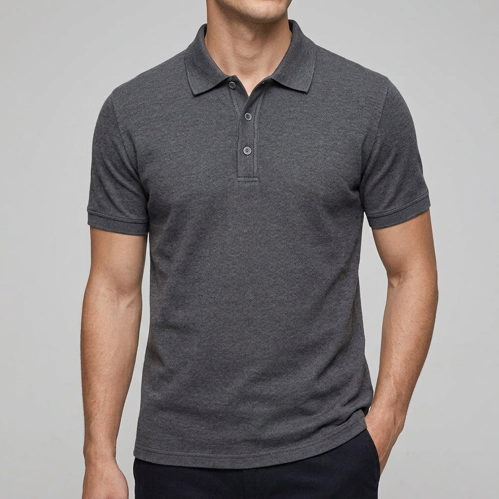 Wool Polo Shirt Men