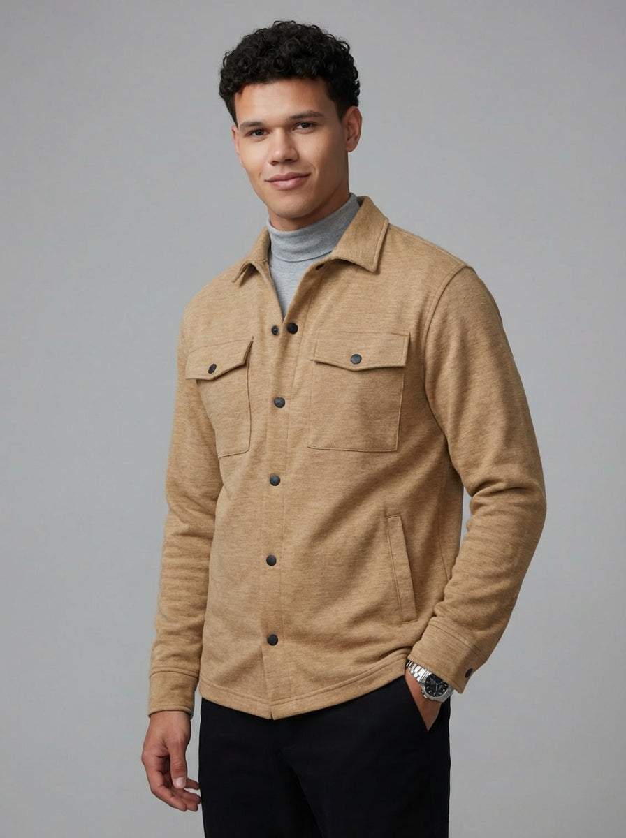 light beige wool jacket