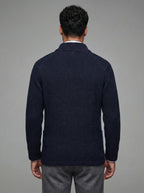 blue wool jacket backside